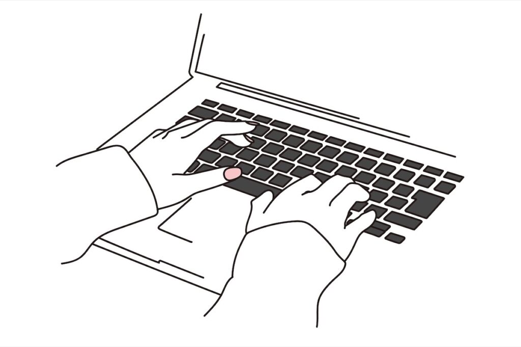 執筆のイメージ